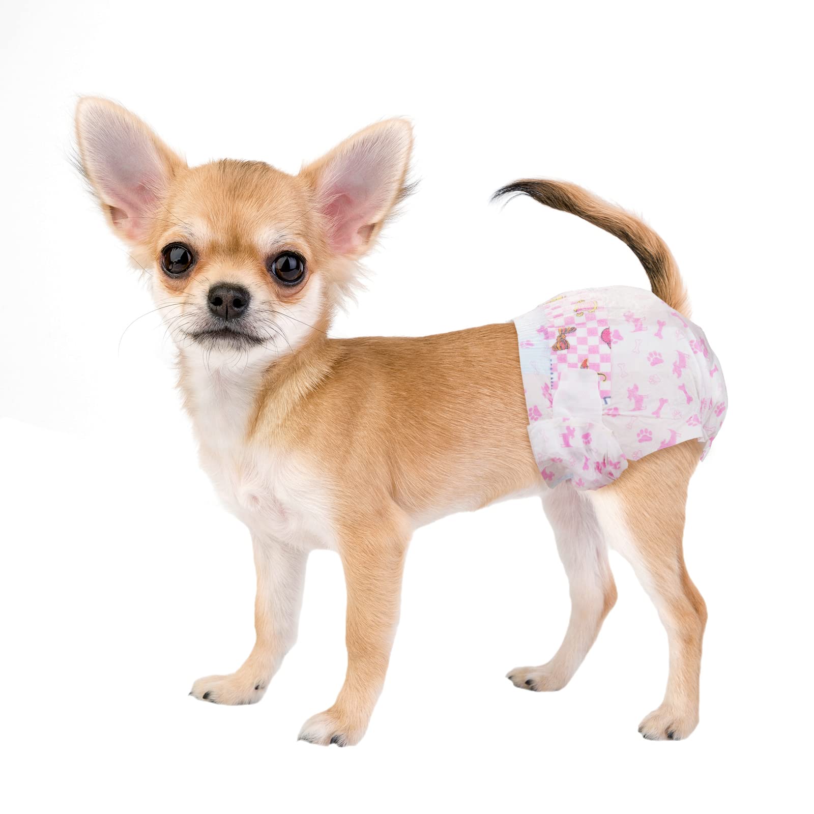 Pet Nappies Leak-Proof 45-Pack - Pink XXS-image-5a3dede8-d64e-4f1a-af59-ec046e953629-105020
