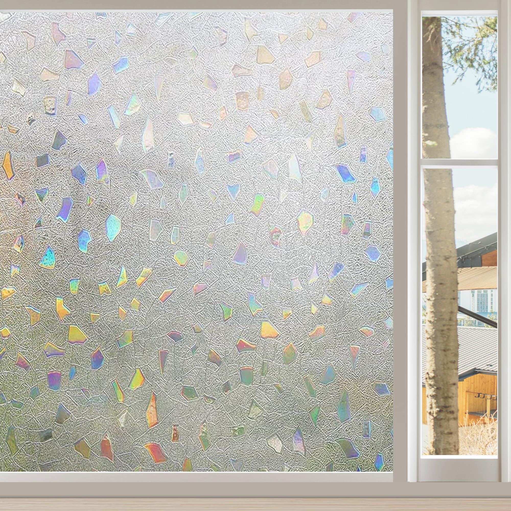 3D Decorative Linarun Window Privacy Film 50x400cm - No Glue, Stained Glass Effect for Home & Kitchen-image-b9a445ab-0547-4c0d-aea9-51978ba223cf-43640