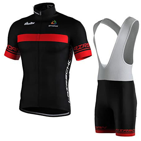 LairschDan Mens Cycling Jerseys Suits Summer Short Sleeve Bike