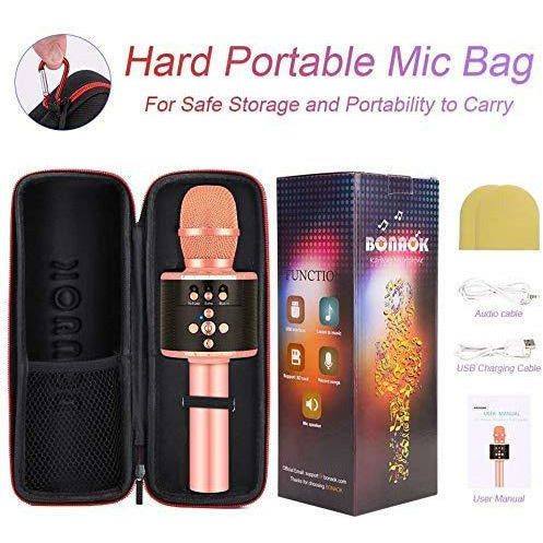 Machine de karaoké avec Bluetooth et microphone sans fil - MARSEE - Rose - Enfant - Batterie Machine de karaoké avec Bluetooth et microphone sans fil - MARSEE - Rose - Enfant - Batterie