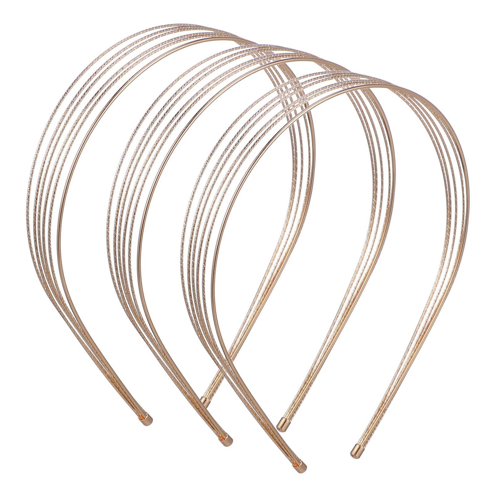 3PCS Gold Multi-layer Metal Headbands - Elegant Wedding & Party Accessory for Women & Girls-image-f569e3ea-980b-4add-aeab-a132b2b9516d-67869