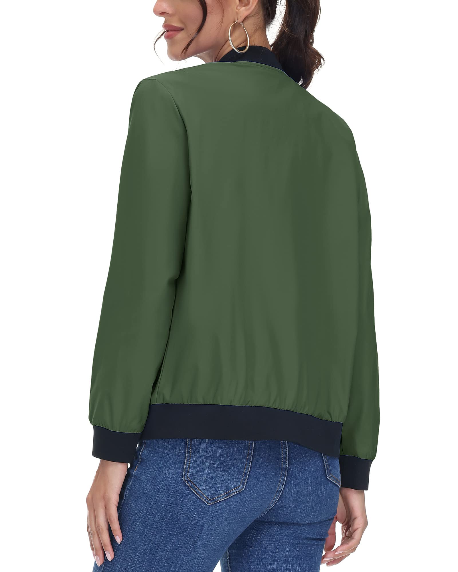 ⭐︎tiffaX-girl フライトJKT N3B カーキ Girls Casual Jackets & Coats - Trespass