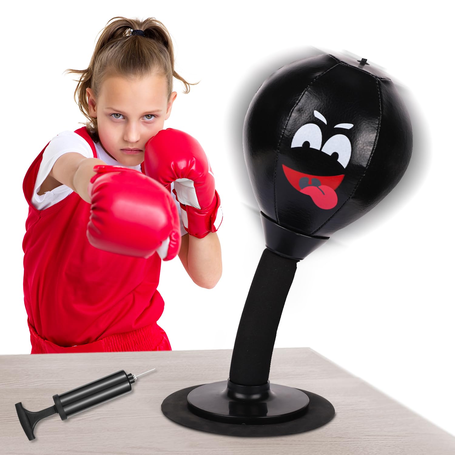 Desktop Punching Bag Stress Relief Toy - Black 3.35ft-image-92527202-ccad-4905-b86b-15a00e36c89b-115731