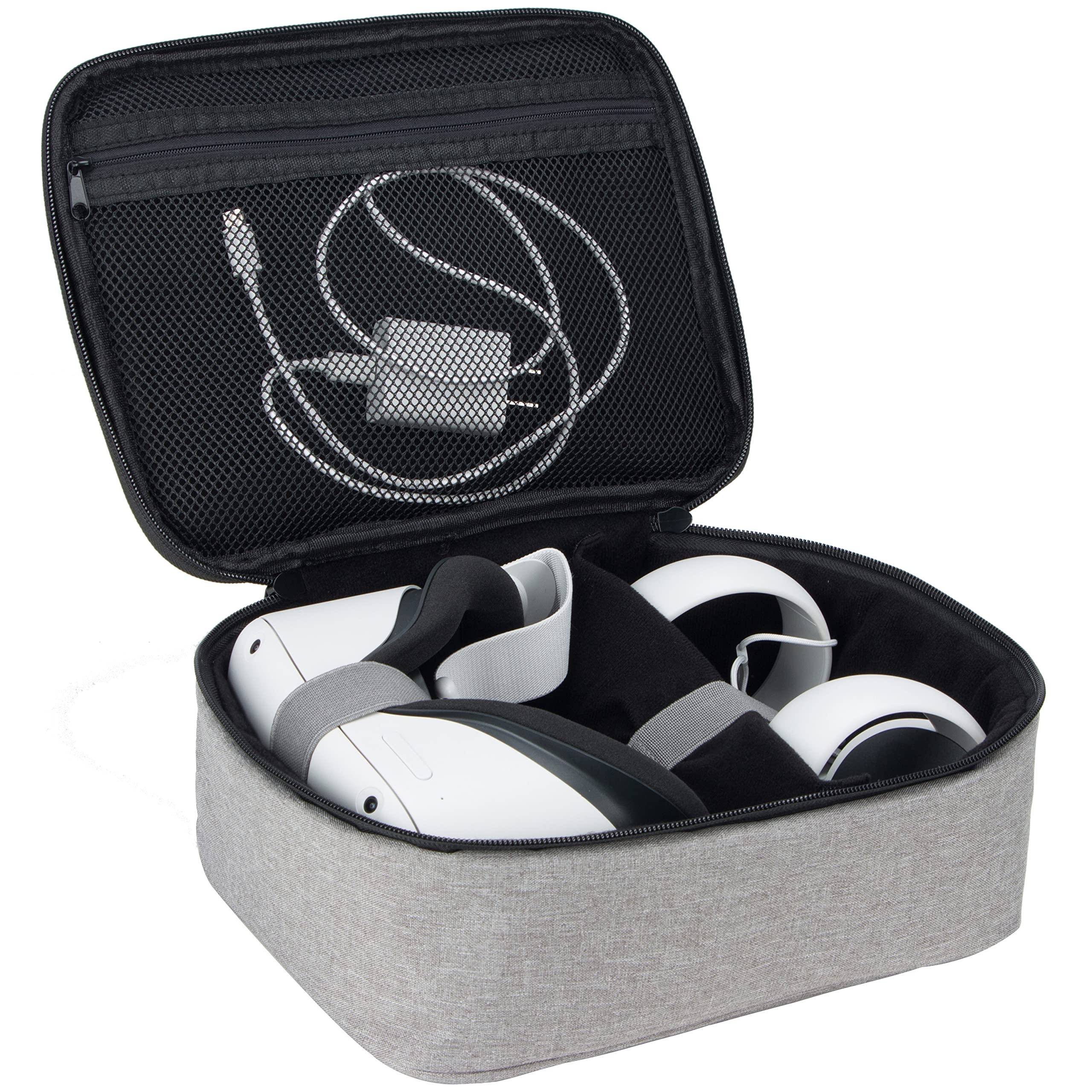 Oculus Quest 2 VR Carrying Case - Grey-image-e18d62c0-9003-4d79-b32e-507229e5790c-122528