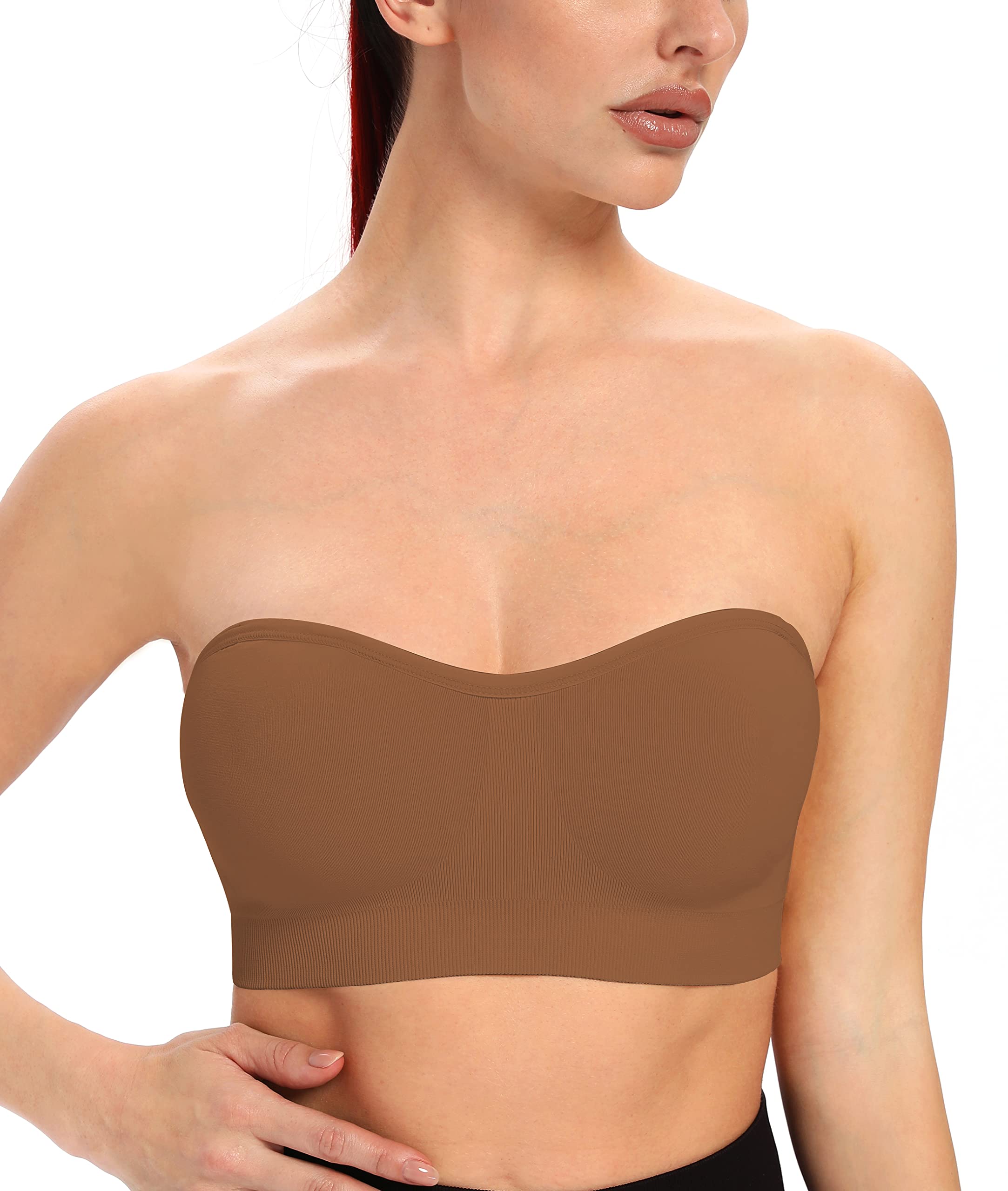 Gnowann Bandeau Bra Removable Padded Strapless Bra Tube Tops Seamless-image-fbd69fe3-d464-4f92-8281-904c775cf44e-59671