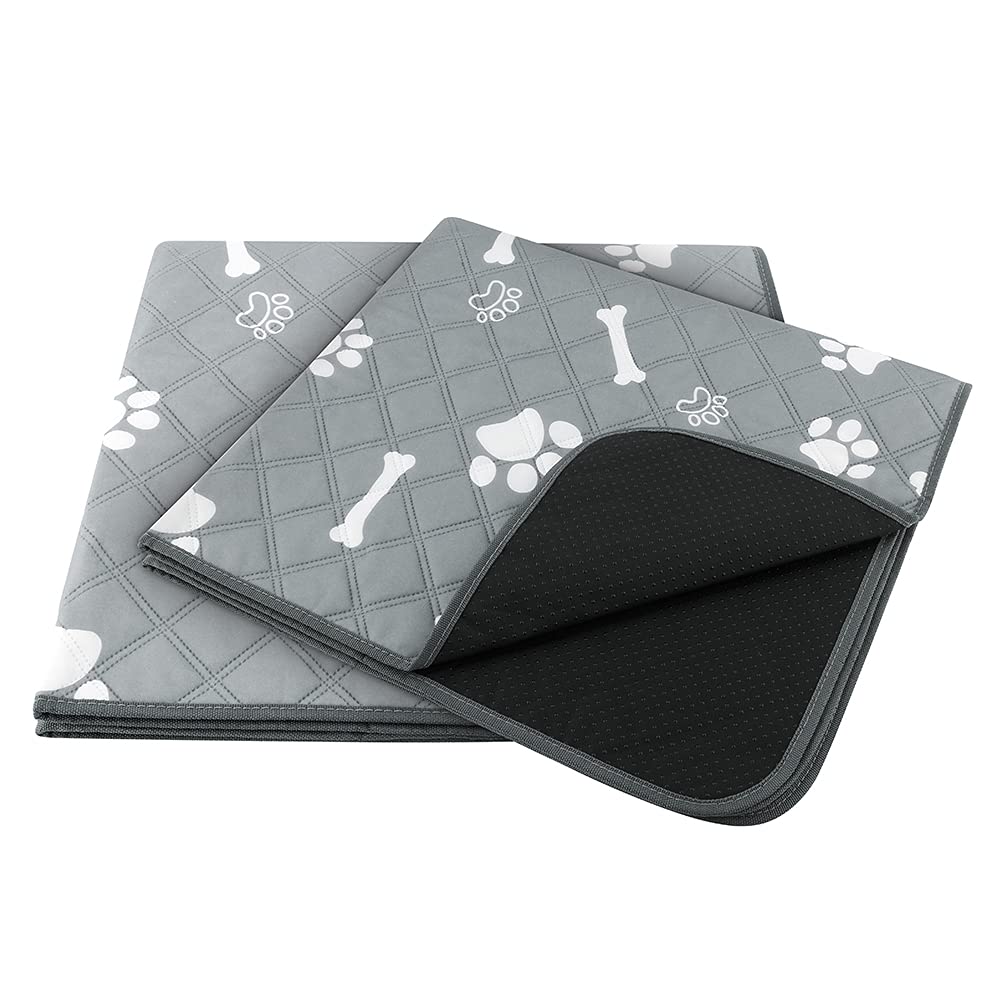 Washable Dog Pee Pads 2 Pack - Bone Pattern 100x90cm-image-19e04501-3d34-463a-821c-4e6c5362a958-89982