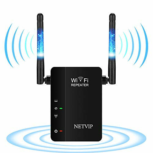 NETVIP Wireless Repeater WiFi Range Extender 300M WiFi Booster