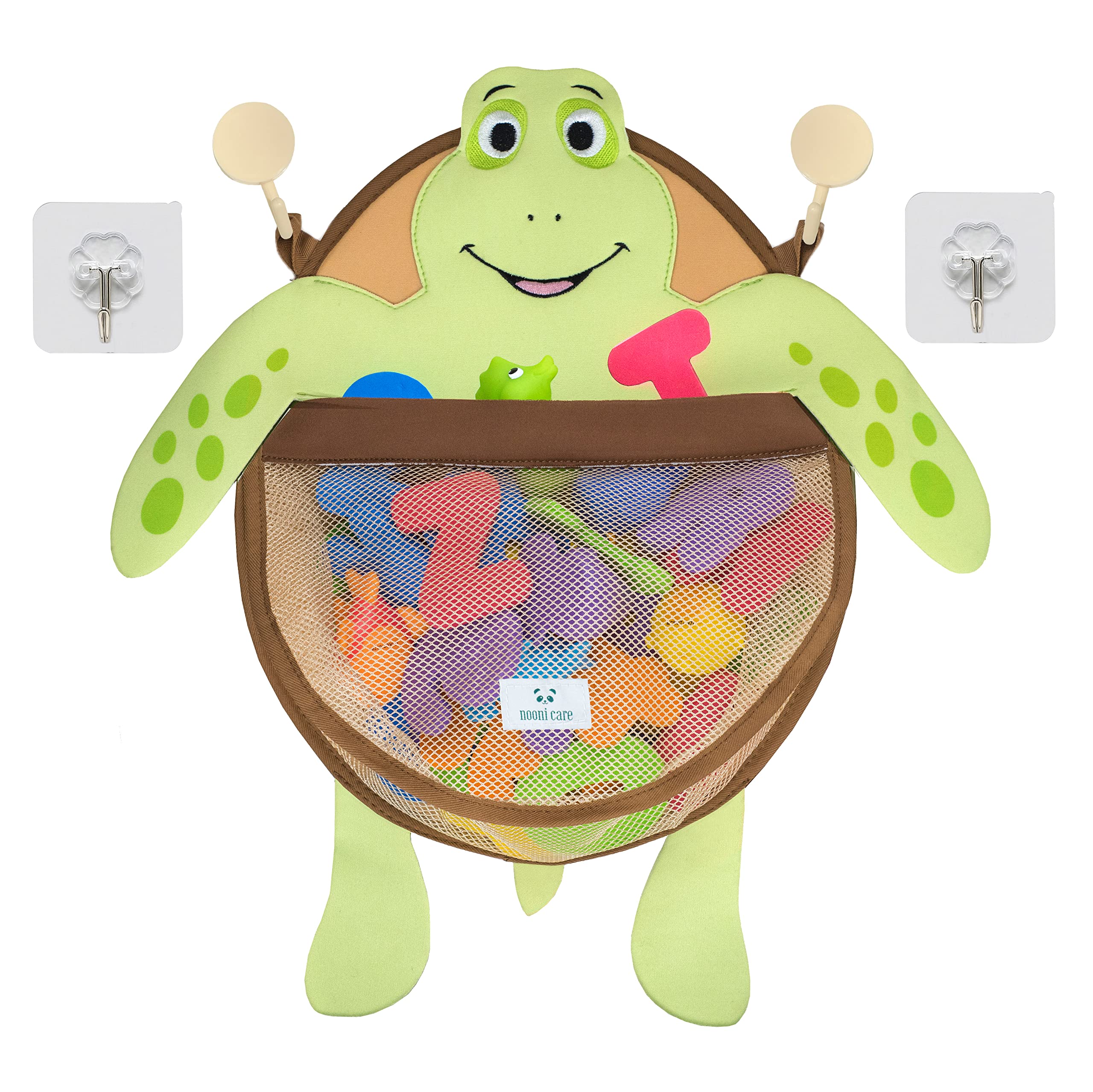 Large Bath Toy Storage Organiser with Mesh Net and Hooks for Easy Cleaning & Fun Bath Time-image-0e4047b9-6d32-4268-9ed9-8e33b2345432-69369