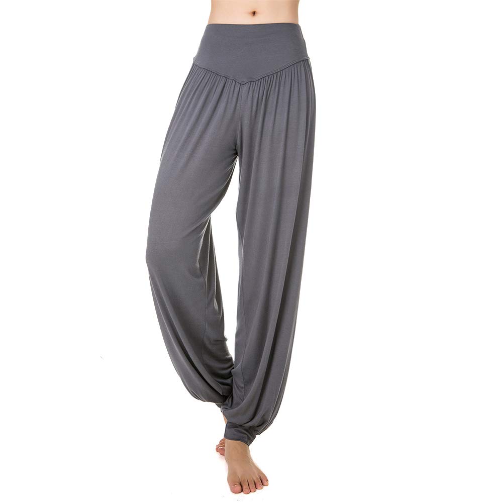 Women's Yoga Harem Pants - Dark Grey 8-image-3f639fbf-eb22-425b-92db-ff02d8bc1631-110345