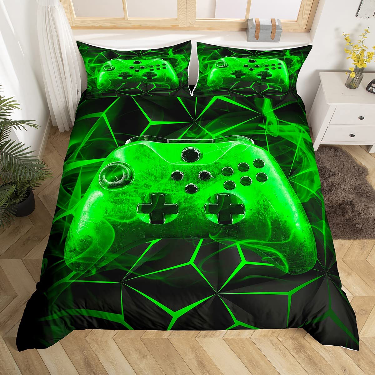 Gaming Duvet Cover Set - Multicoloured 36 King-image-3dc4fd91-7248-49b4-9ac0-4efb5f14916f-108987