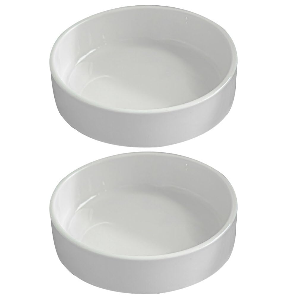 Elegant White Ceramic Plant Trays - 2 Pack | Milisten | Decorative Brazilian Wood Saucers for Potted Plants-image-a10502ba-f81c-4de1-9975-bc27ca989654-67967
