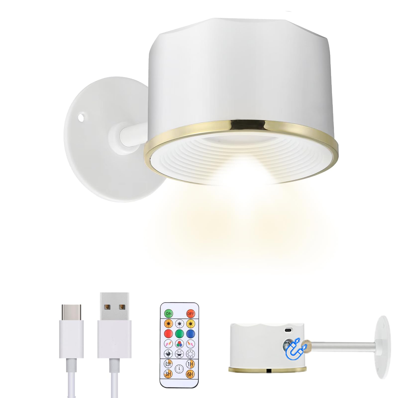 LED Wall Mounted Reading Light, MIOBLUE 360° Artwork,Dartboard,White-image-d8fe3910-3445-4cc1-bfbc-950b6541ac23-56326