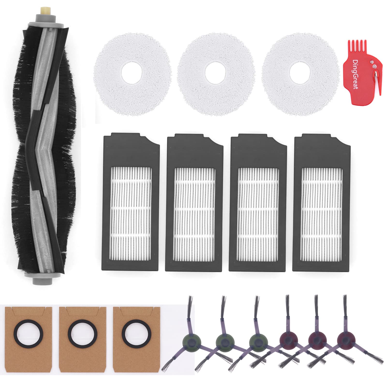 Ecovacs Deebot X1 OMNI/TURBO Replacement Kit - White-image-b5d7a3e9-4ef6-49a5-9c75-f386cd1634e4-110119