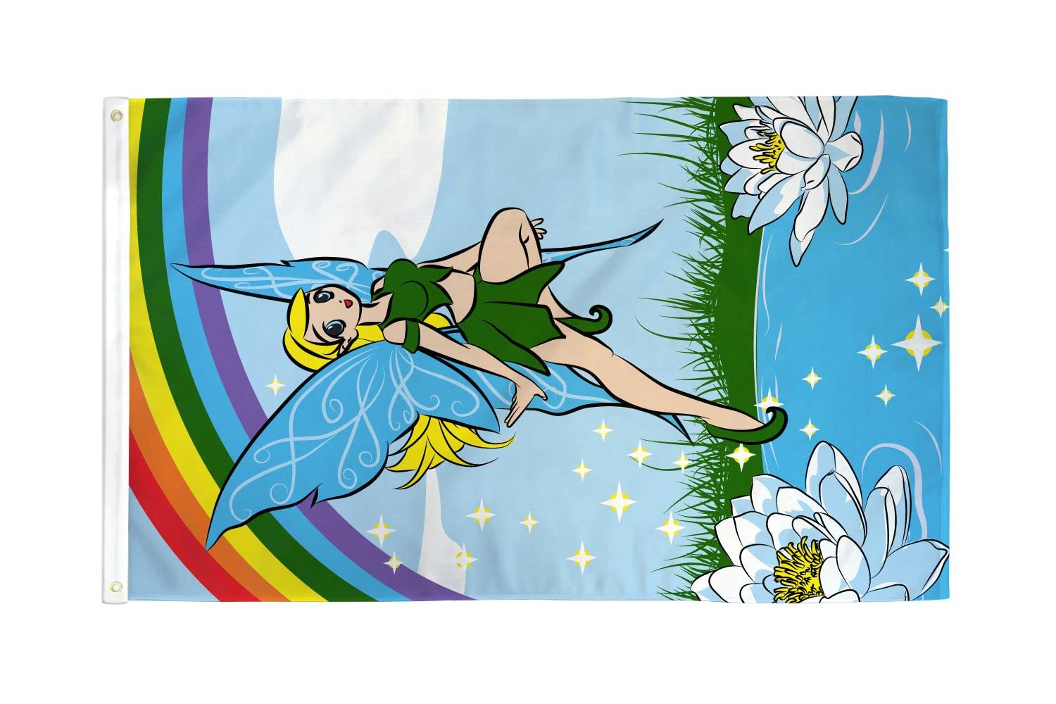 AZ FLAG - Fairy Rainbow Flag - Ft - Green 3x5 100D 3' x 5' 150x90 Cm-image-f479a42b-be7b-49fd-b771-2295bc7229d5-57883