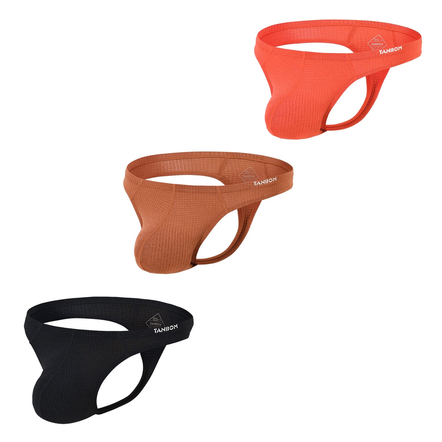 Men's Satin G-String Thongs 3 Pack - Multi L-image-7321bda8-dd0f-46b5-bfdc-ebdc2c476b83-105671