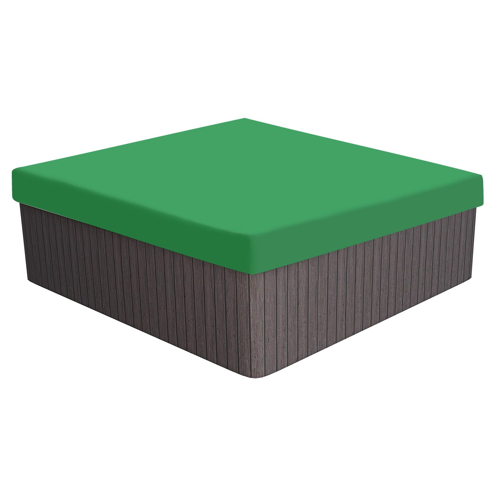 Hot Tub Cover Waterproof Oxford - Green 90.9x90.9x11.8-image-b75e85d0-740f-43eb-ae28-9bdf351f4e92-109316