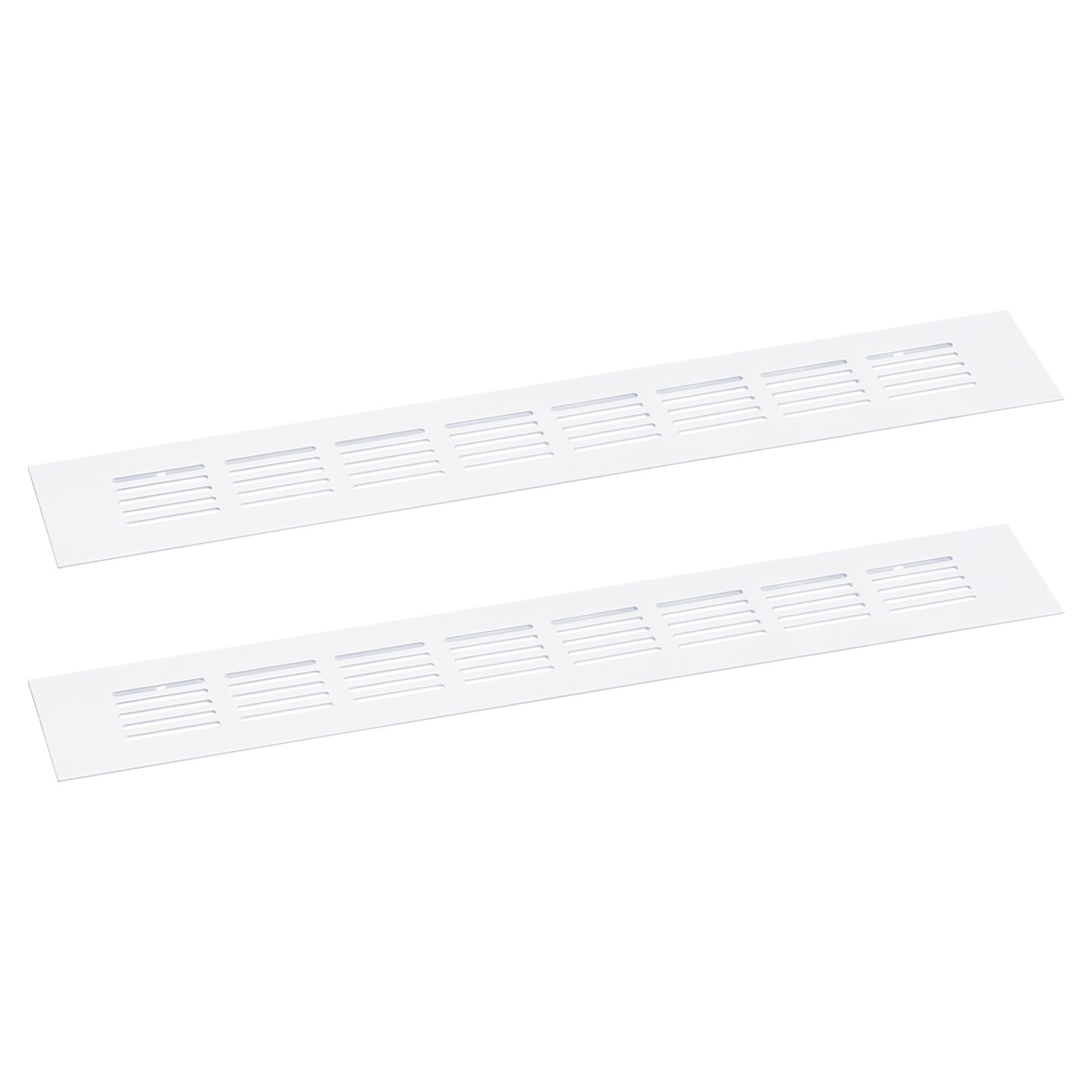 Air Vents Cover, - Aluminum uxcell 2Pcs 350 x 50mm Louvered (White)-image-4543985d-e6a1-464e-8be7-ed166f404f74-64349