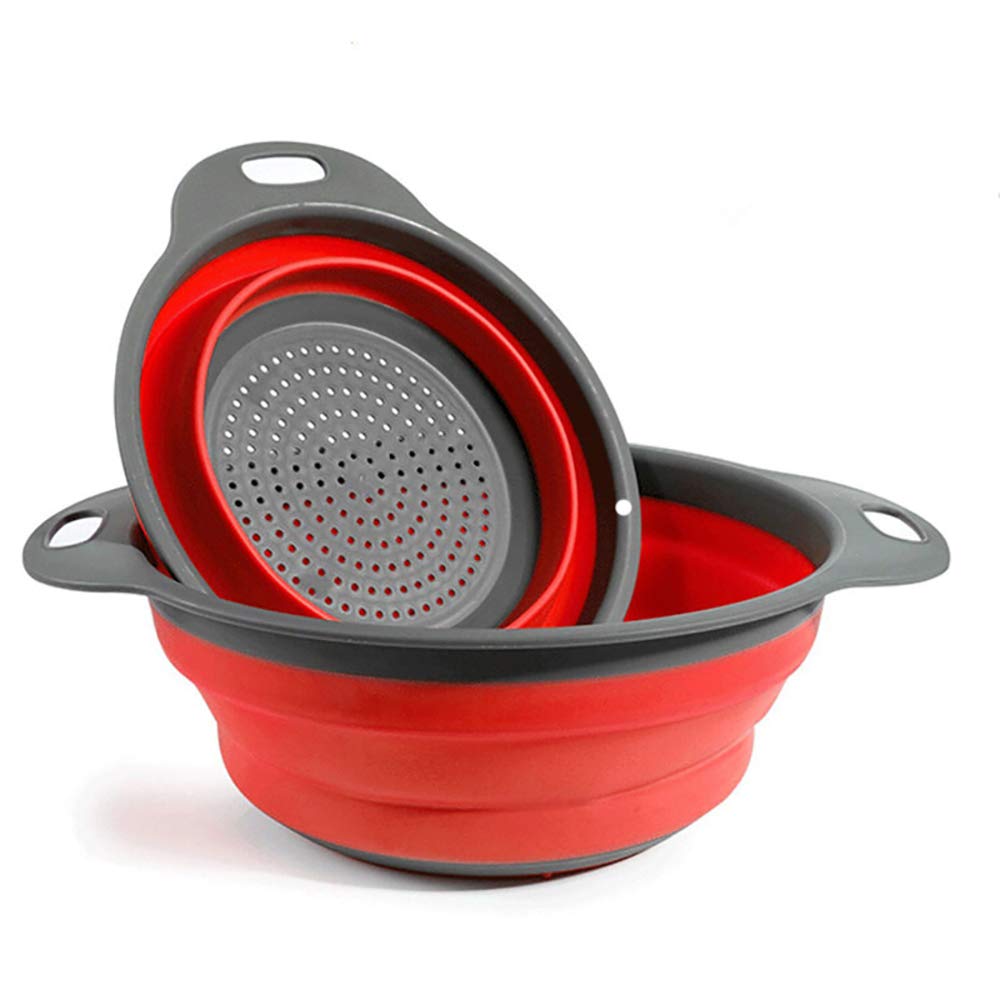 Set of Collapsible Kitchen Colander/Strainer Colander 2 Non-Toxic 2-image-35c7aa1d-8b0d-47e6-913b-d112865726b1-54363
