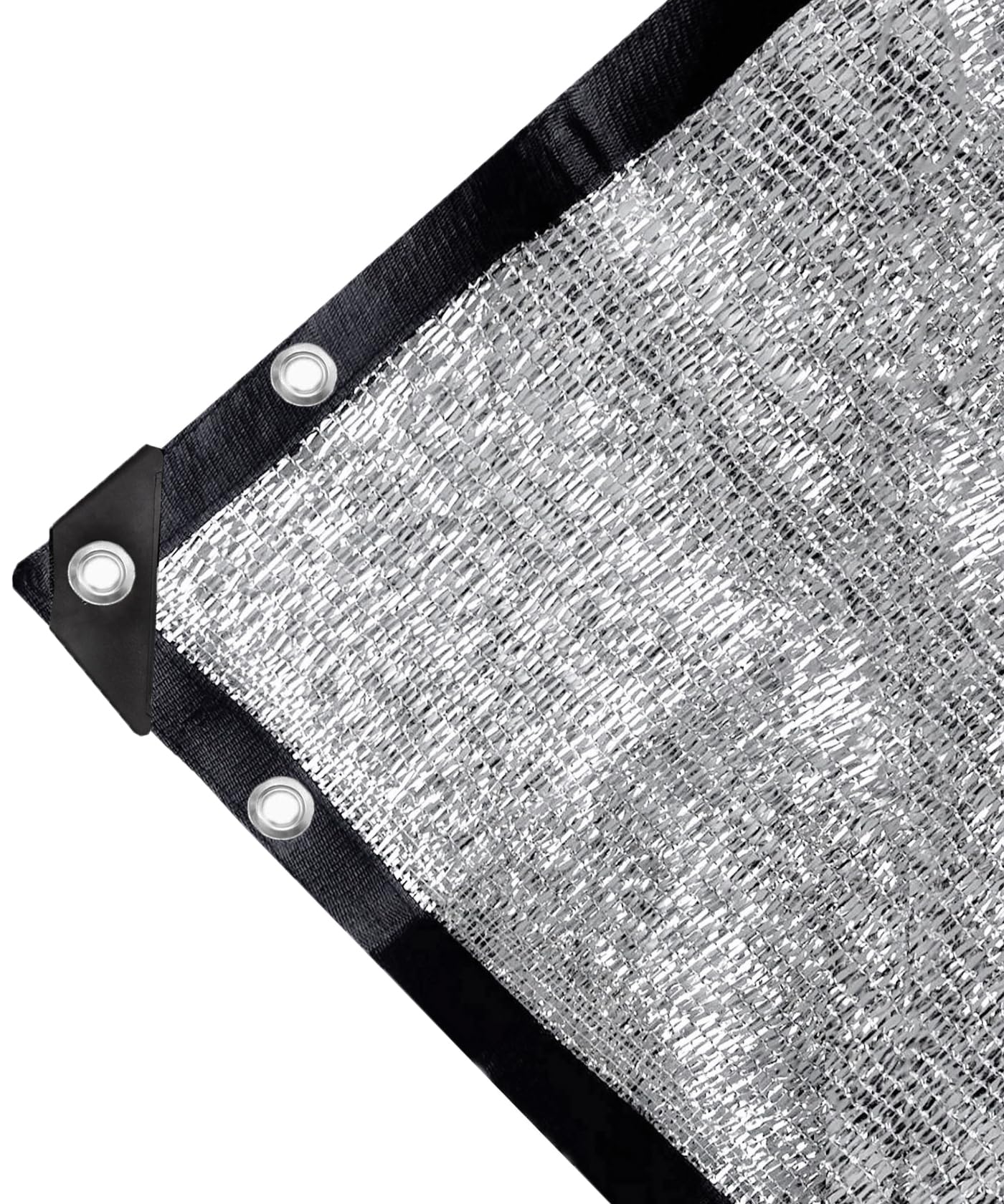 70% Aluminet Shade Cloth with Grommets - Silver 6.5FT x 6FT-image-de9e55f5-721c-4204-ae96-1aa3bfd30924-100903