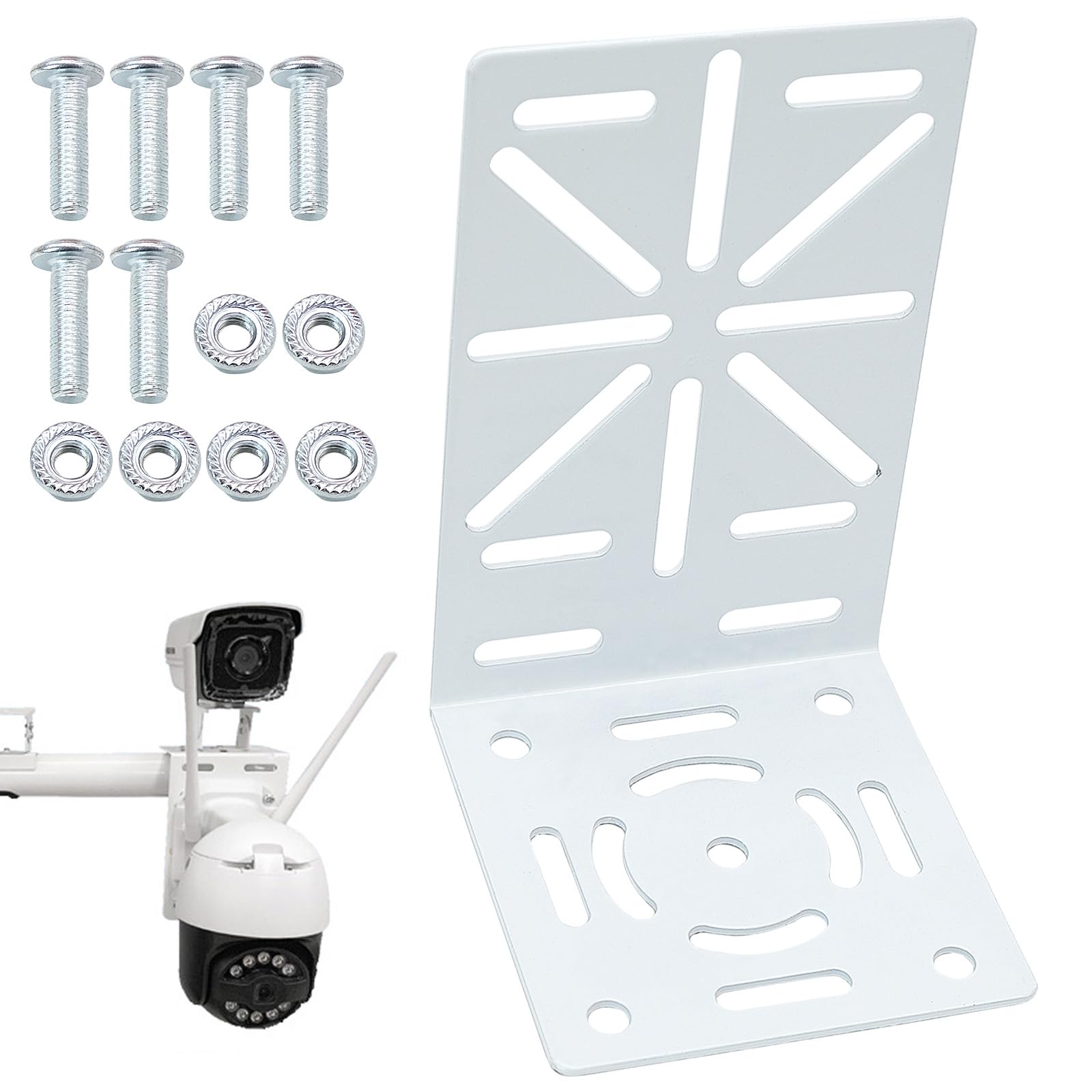 Universal Pole Mount Bracket, L-shaped Wall Mount for Camera, Camera-image-1be92ab2-743c-4648-93cf-a38de05e352d-53953