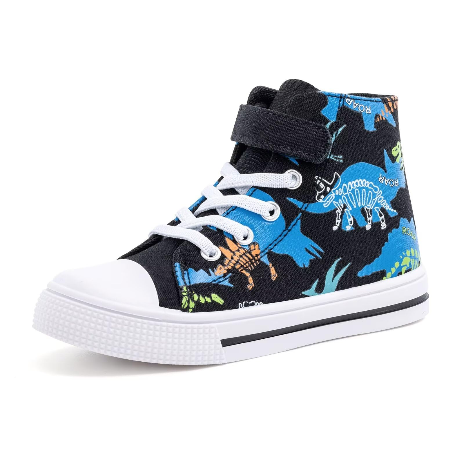 Trainers Easy Fasten Boys Girls Casual Sneakers Kids High Top Unisex 8-image-7b849a59-42c4-492c-a90c-345e82abe628-53648