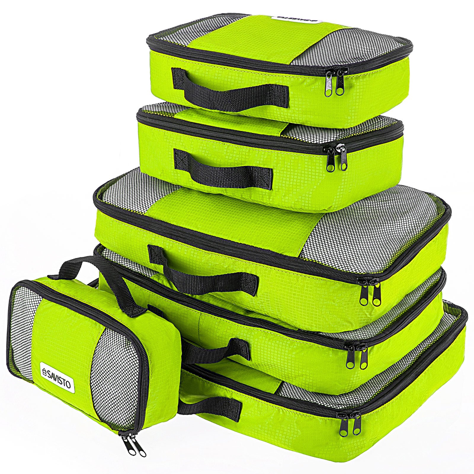 Packing Cubes 6 Piece Set - Green-image-395bc560-f3d6-467a-a9a9-302085b27d72-92864