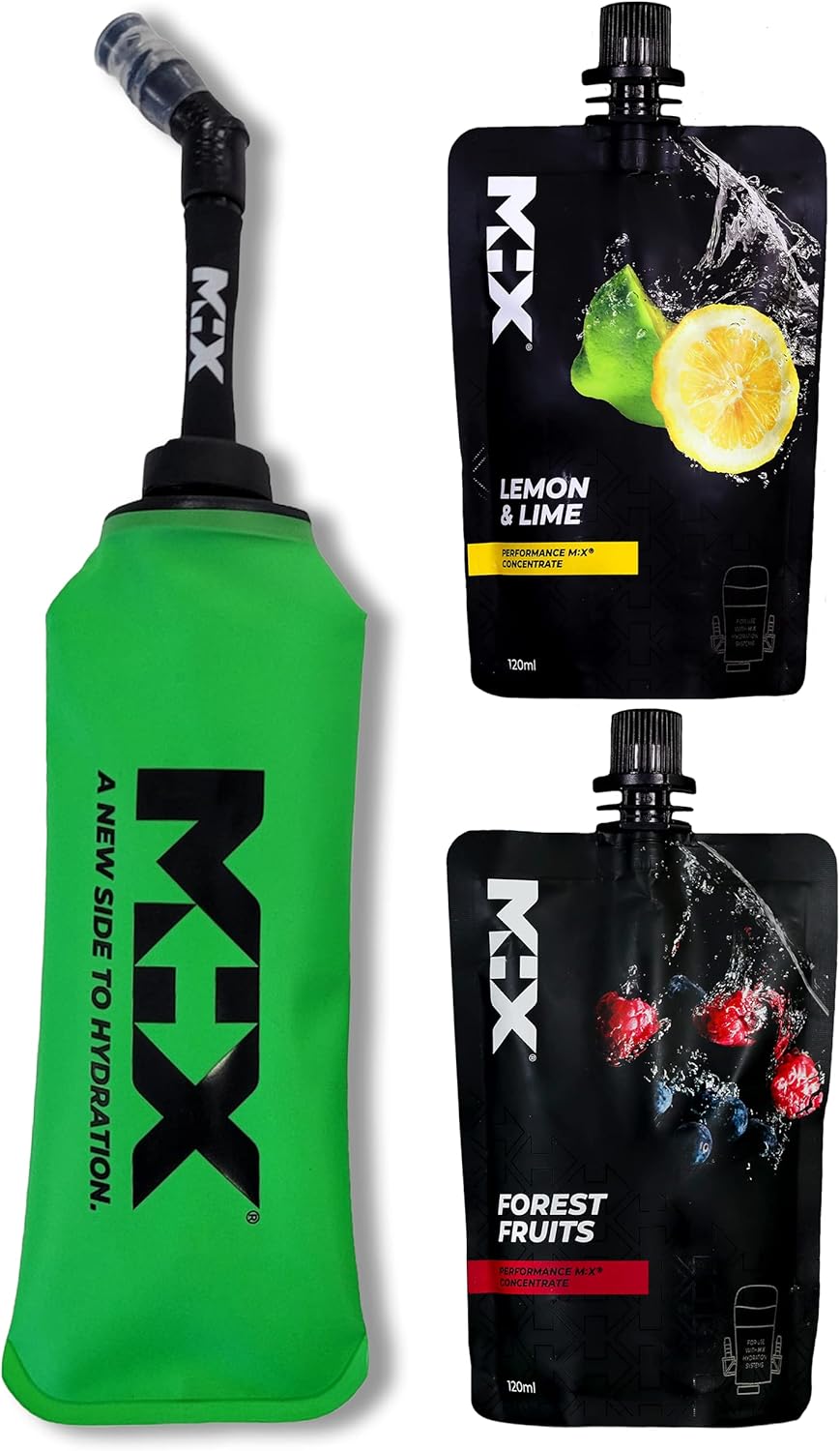 M:X® 500ml Green Soft Flask Sports Bottle-image-87f2ce44-f4a2-43a4-9e52-257cc3766610-56356