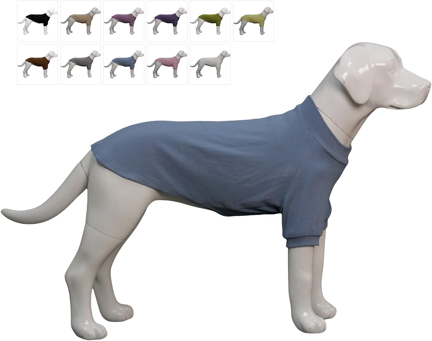 Ribbed Dog T-Shirt - Grey Blue 3XL-image-5f71490e-57f8-4061-8ab0-8319391d748f-86714