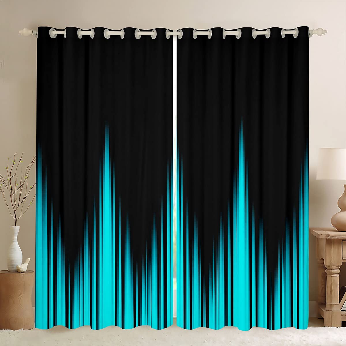 Ombre Blackout Curtains - Multicoloured 13213 W66xL90-image-c2f6007b-bcca-40af-8ff4-50c68133bf24-108973
