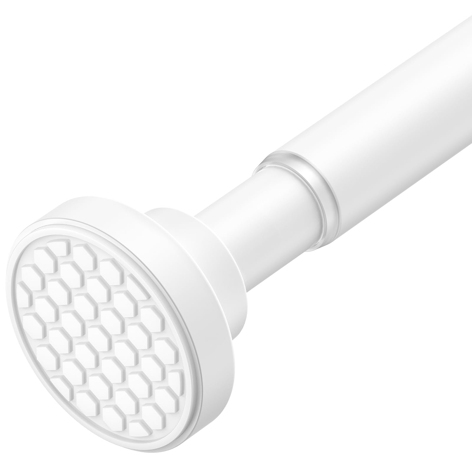 Extendable Shower Curtain Rod - White 100-185cm-image-c8edf95b-eb5a-4a76-af37-37924c07b822-80972