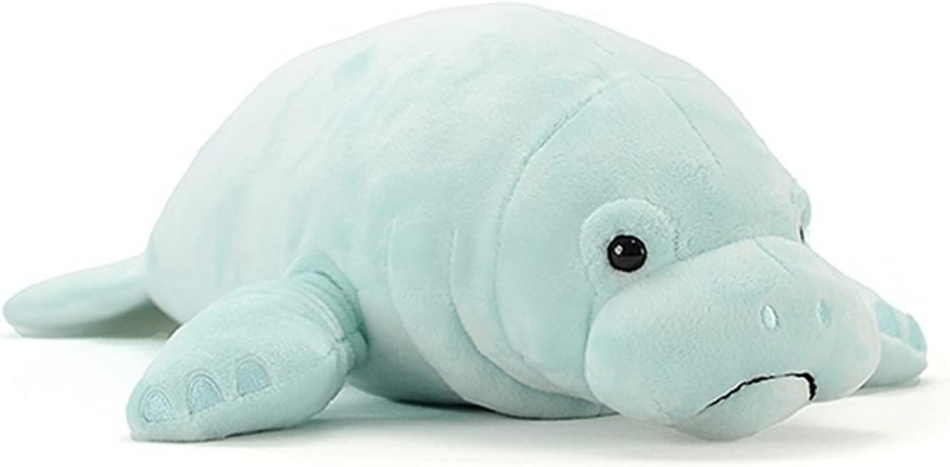 Manatee Plush Toy - Blue 16in