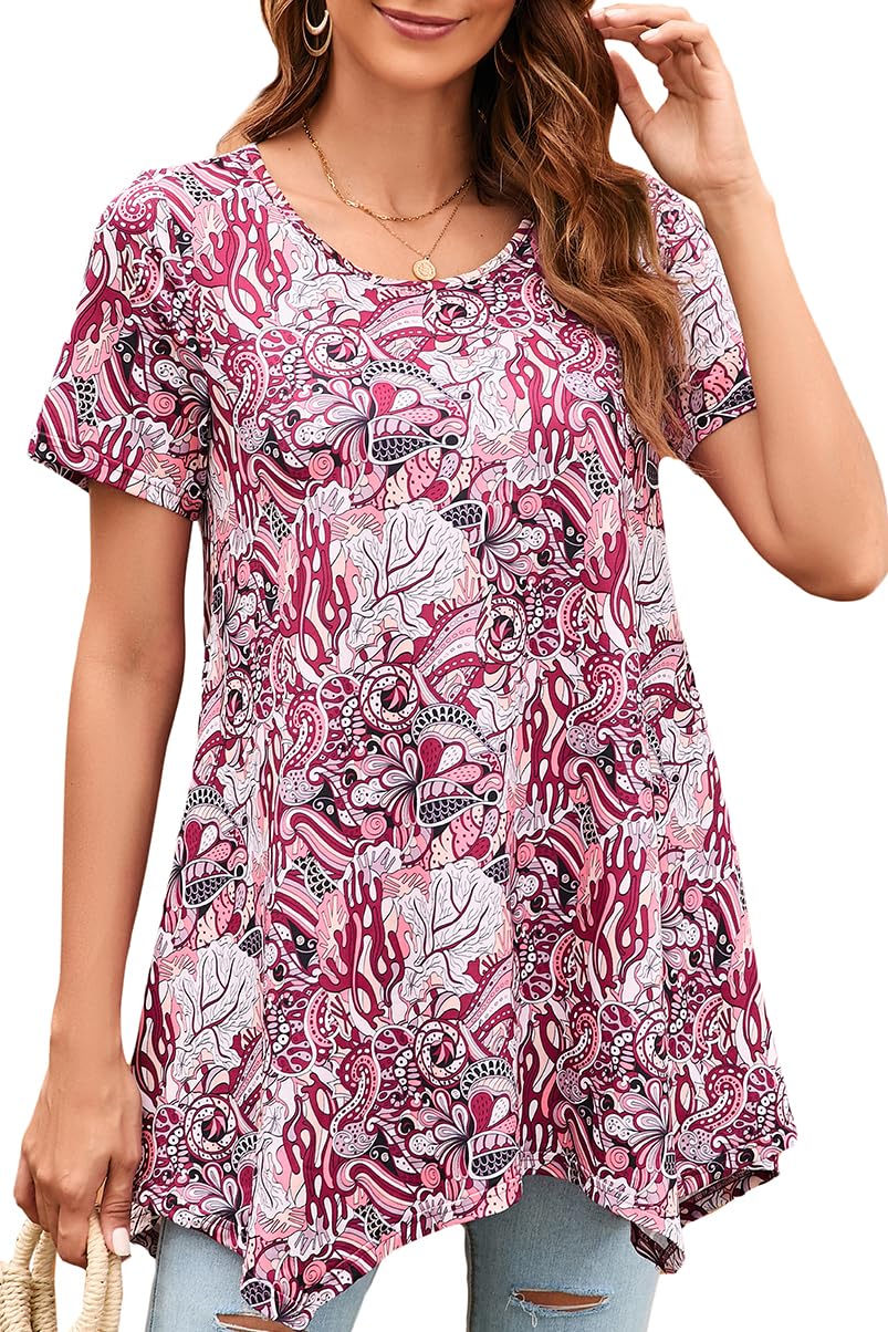 Women's Tunic Top Elegant - Pink S-image-65bf197f-0fcf-448d-a59b-3f0a27b6b793-104201