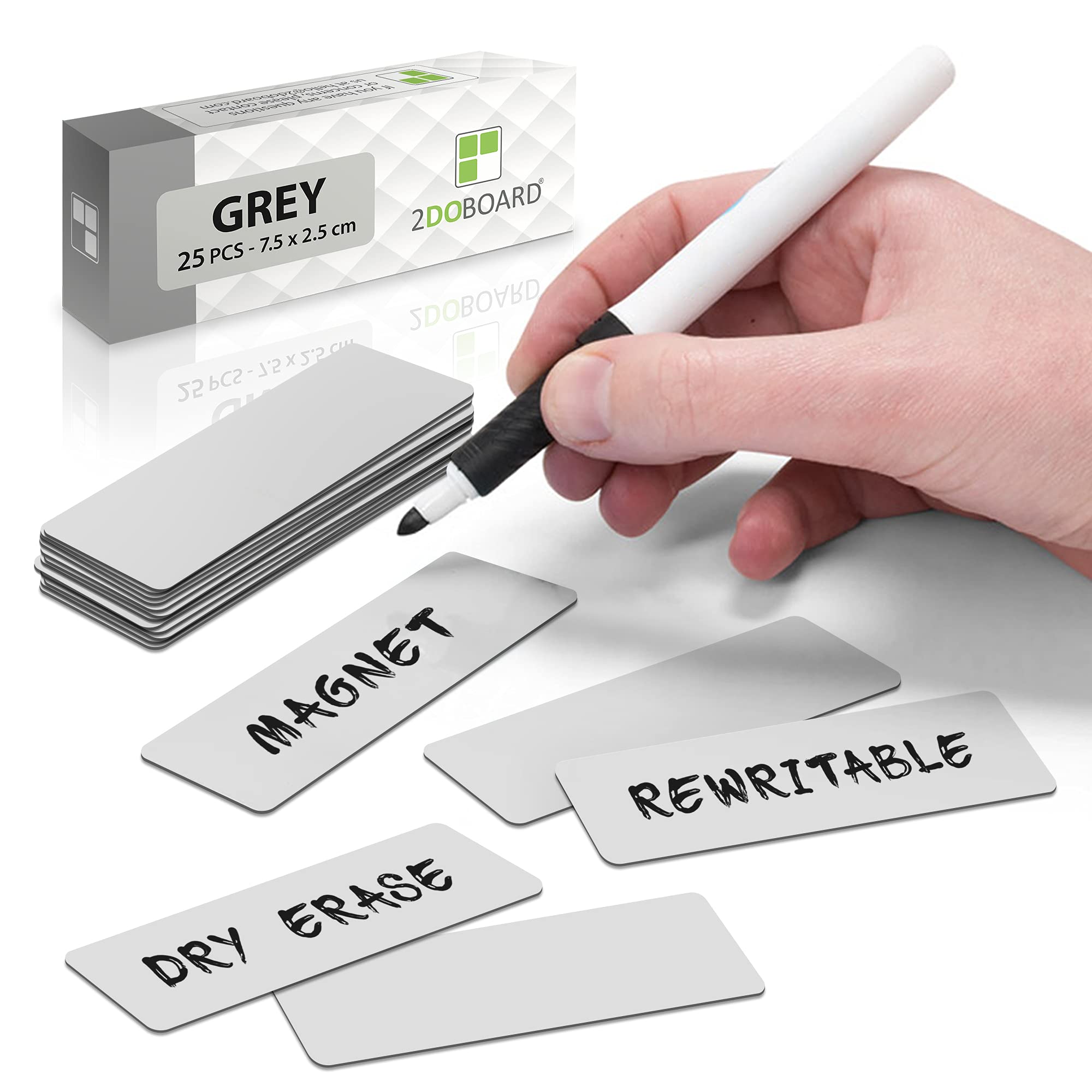 Magnetic notes or Magnetic Sticky 25 3 x 1 Green whiteboardmarker-image-9c9f07dd-bee3-4170-bf68-17d7b2b5b073-56872