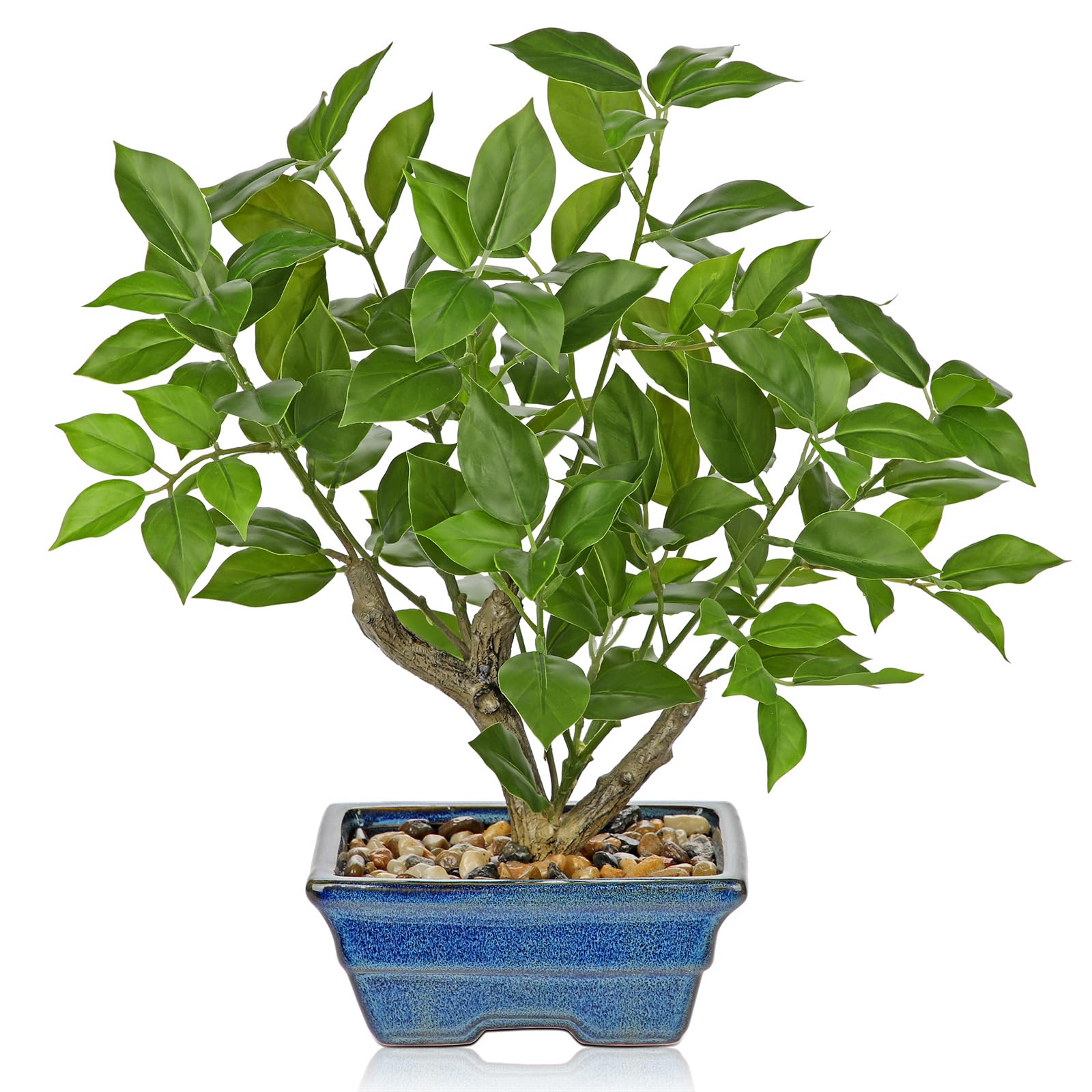 Artificial Ficus Bonsai with Pot - Green 39cm-image-914982d3-647a-47c1-8c8f-99645caa0282-2276