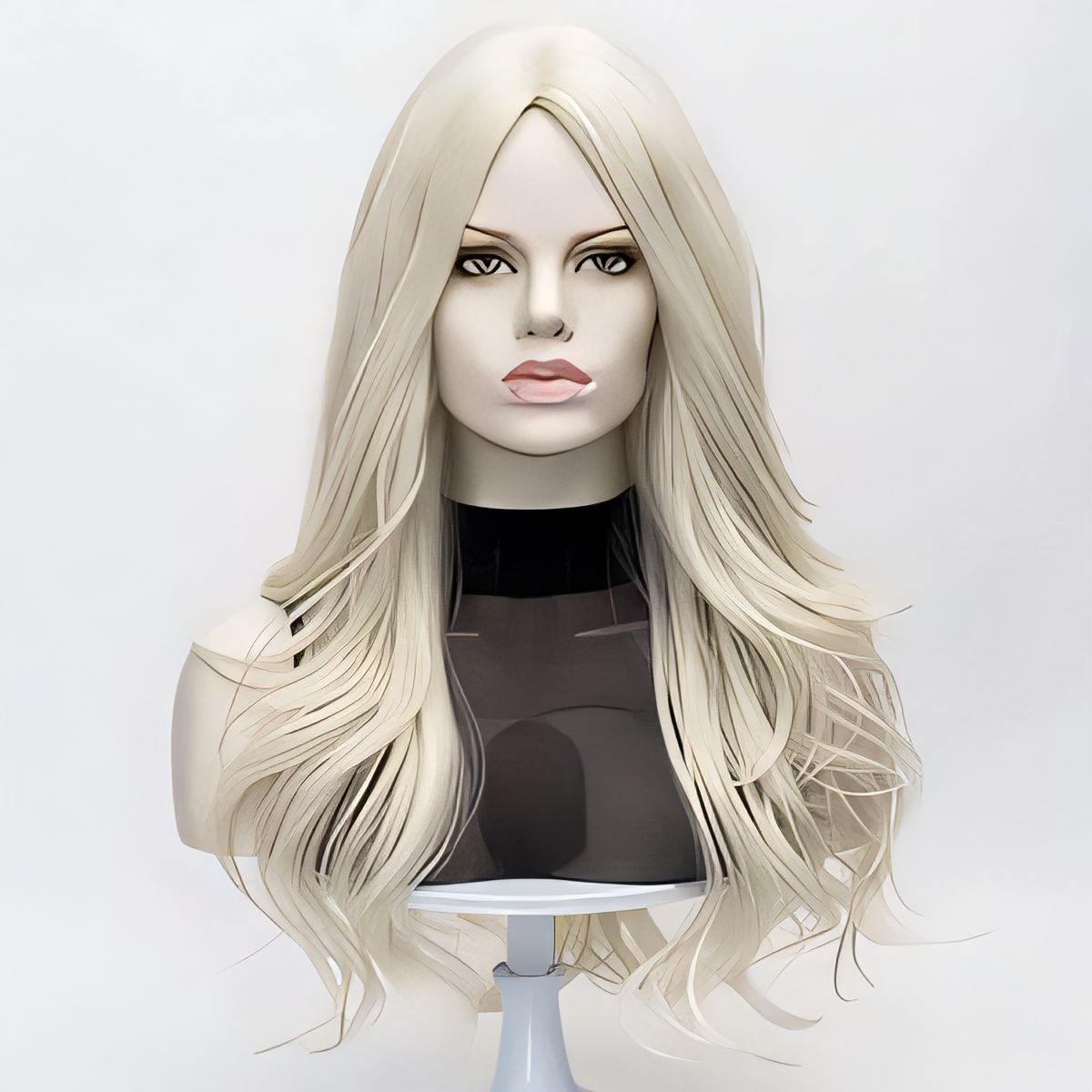 Long Wavy Synthetic Wig - Platinum Blonde-image-69548ea4-18ec-4c94-8973-48df116ada02-122187