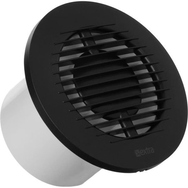 SBONNI Bathroom Extractor Fan 100 mm with Switch - 12 W 130 m³/h Silent Air Extr SBONNI Bathroom Extractor Fan 100 mm with Switch - 12 W 130 m³/h Silent Air Extr
