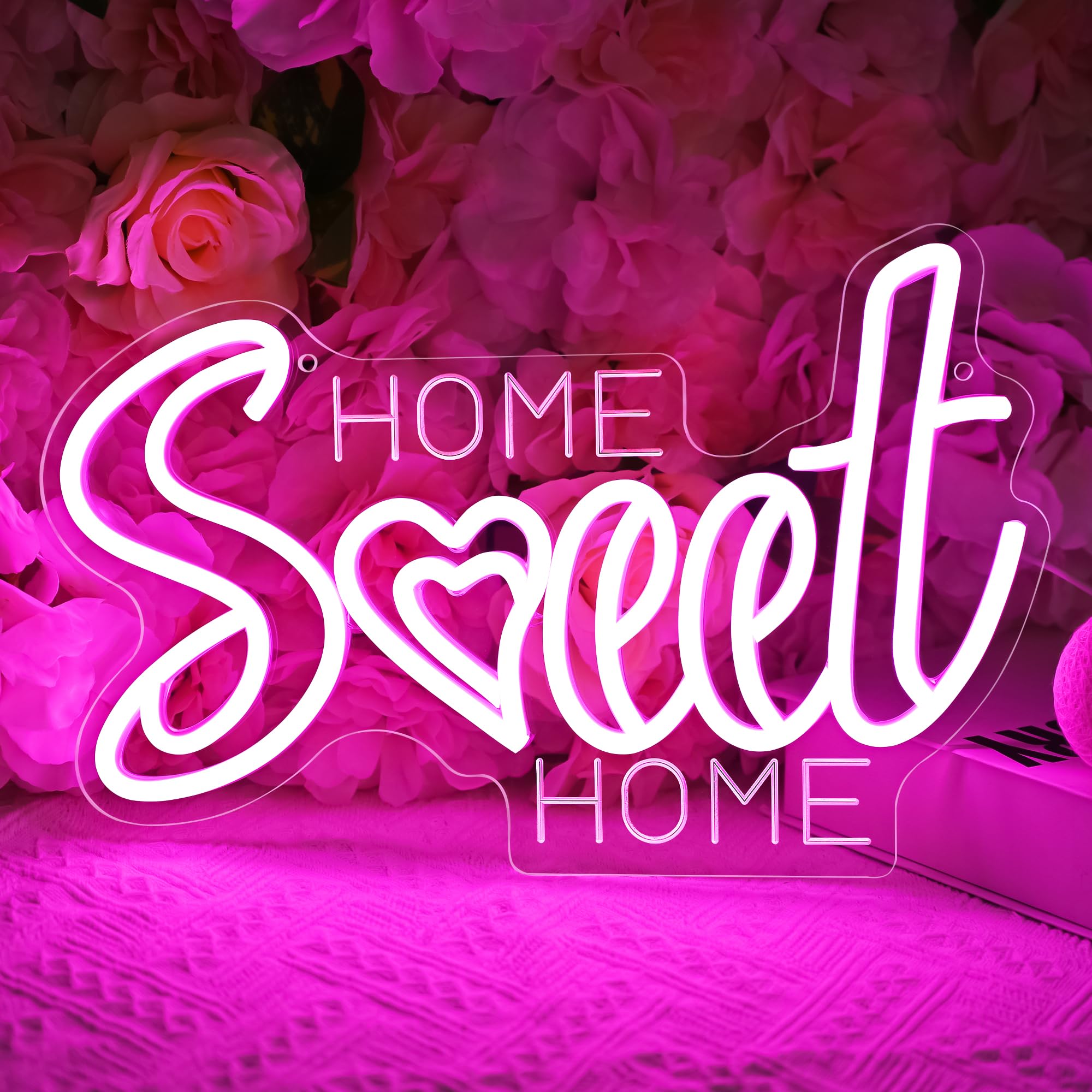 Sweet Home Neon Wall Light - Pink 11.1x13.7 IN-image-7fc6bde2-09ce-4b03-a2e1-ed133316585c-116306