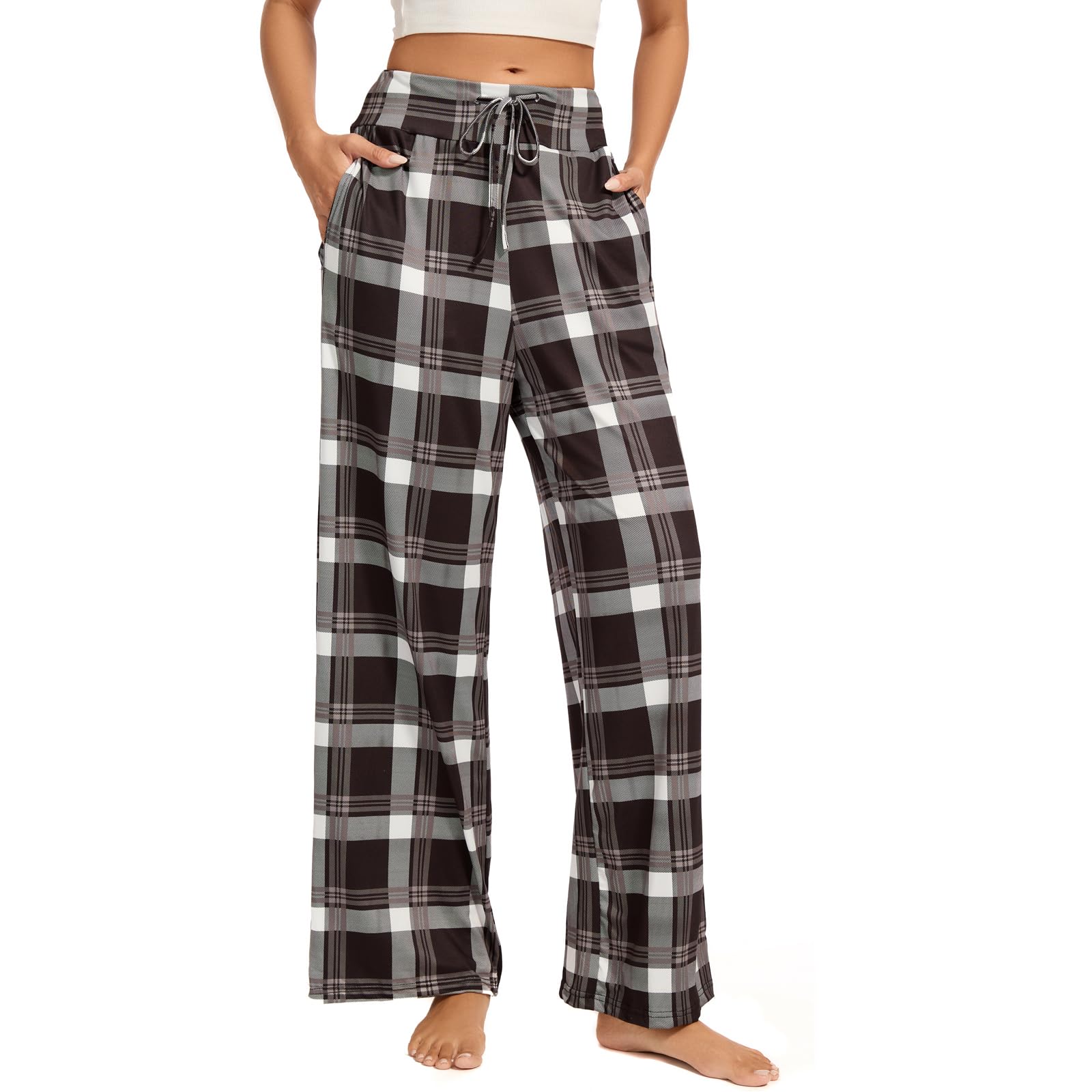 iniber Women's Floral Wide Leg Pajama Pants Casual Yoga Palazzo-image-aad74a9f-67f1-4e63-8ba3-584bd0d286d3-63405