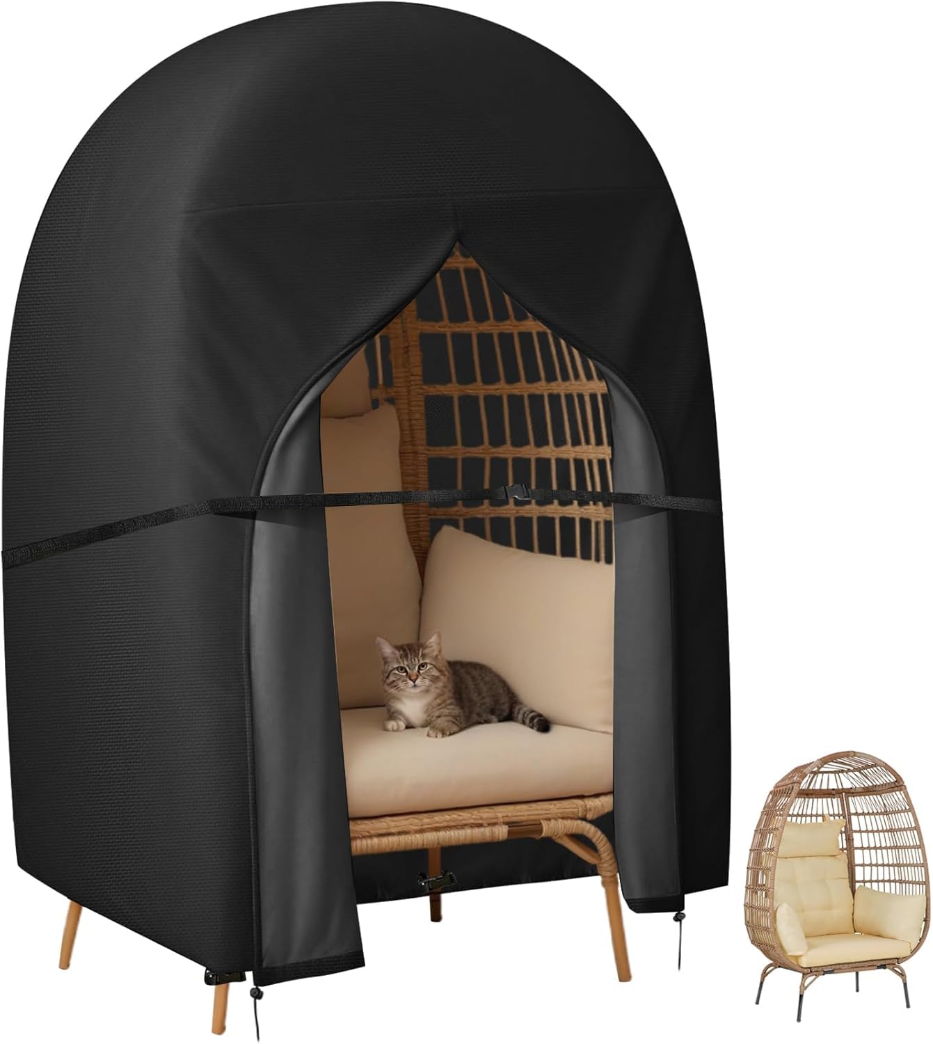 Double Egg Chair Cover - 230x200cm Dark-image-2cb704a3-c6b9-4e34-9c1d-d8e913c833f8-93564