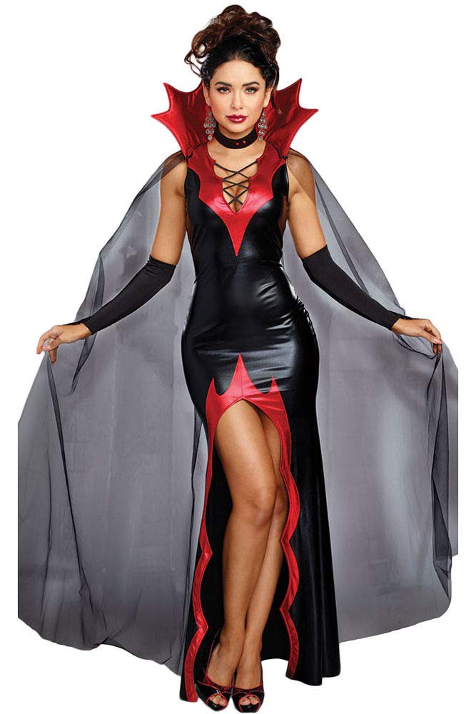 katie may boss lady cape dress ASPEN