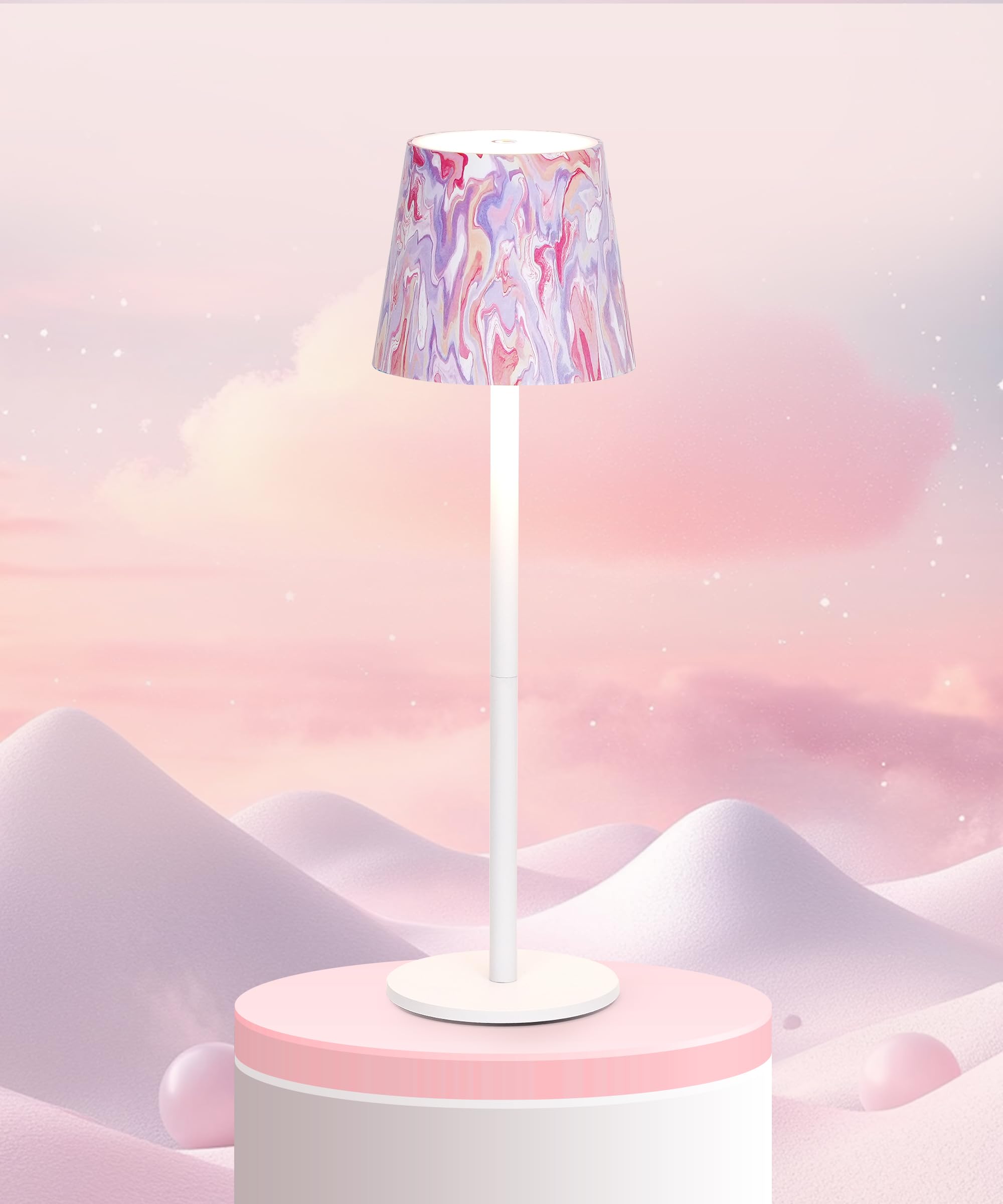 Cordless Table Lamp with 3-Colour Modes (Pink White)-image-07107dd2-210c-46cd-8408-de4dc456af20-4416