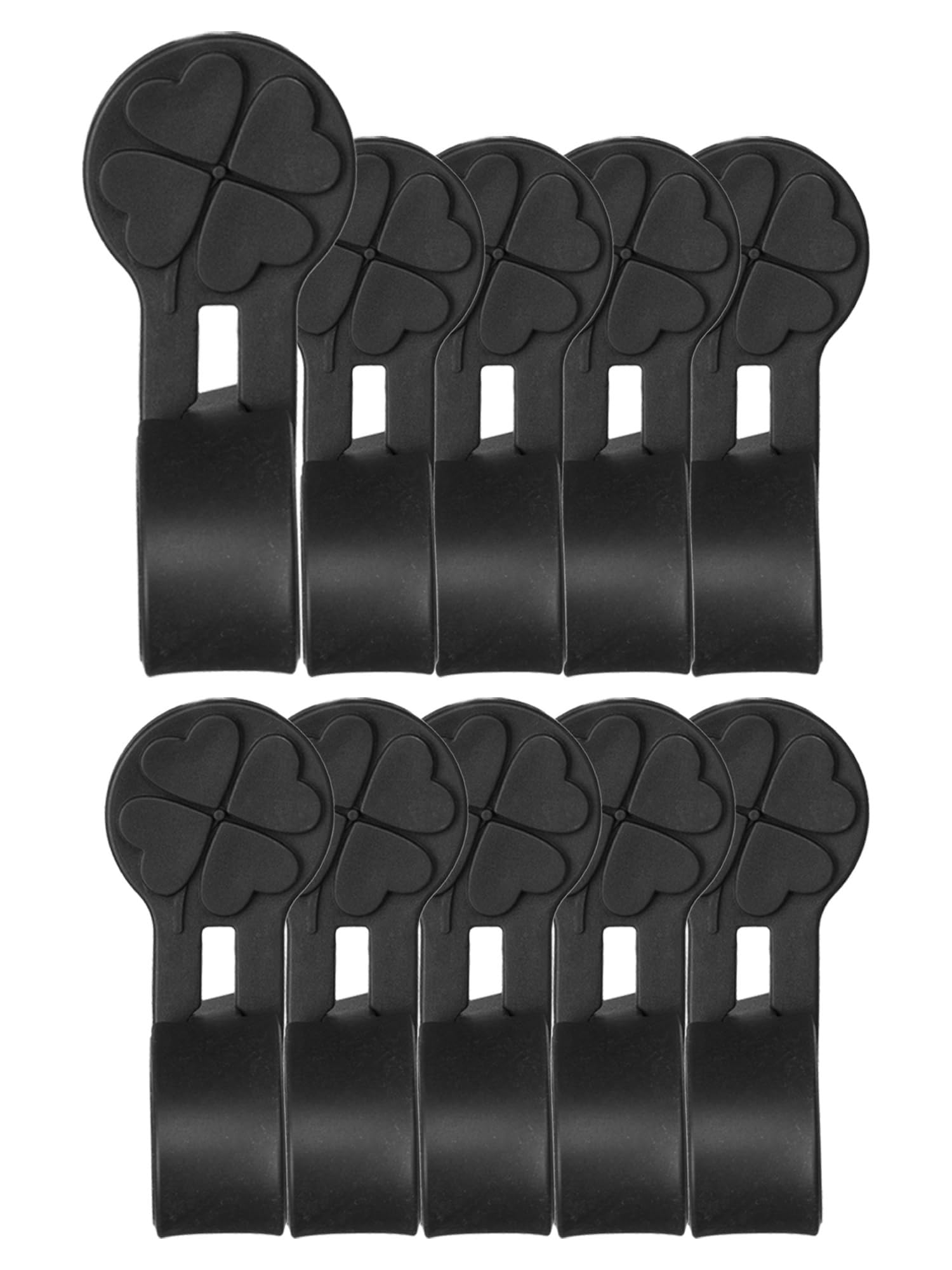 Magnetic Name Badge Holder Four-Leaf Clover - Black 10 Pack-image-8a19de4e-04c7-4675-8c7f-e0f589be2a5c-111007