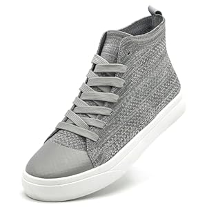 Women's High Top Trainers - Grey UK 7-image-d3ea65f0-c994-45b4-8186-771cfb490d09-120260