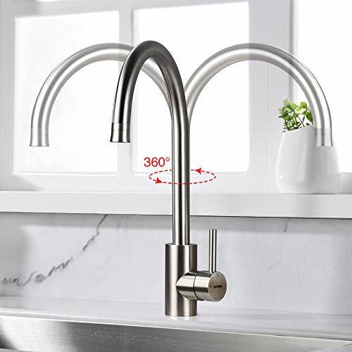 GRIFEMA G4008-1 Irismart, Kitchen Tap With Hand Shower, Sink Mixer