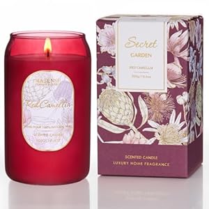 Soy Scented Candle Aromatherapy - Red Camellia 10.6oz-image-ef91cf56-bd97-41d5-9012-d98e7a3797c6-2196
