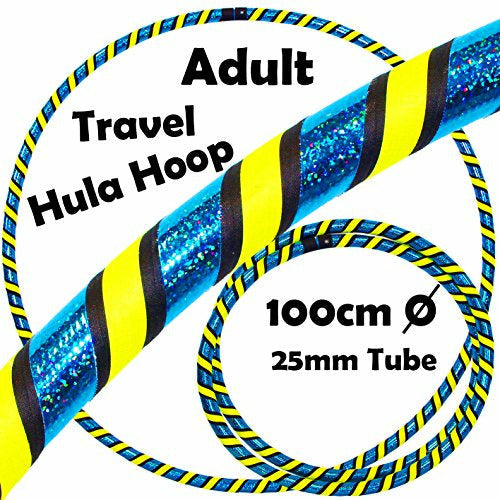 PRO Hula Hoops (Ultra-Grip/Glitter Deco) COLOUR Weighted