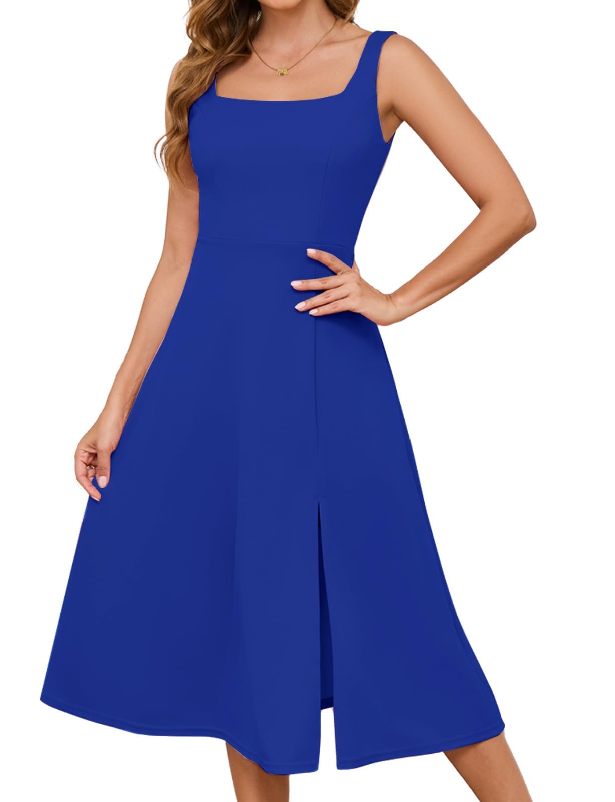Women's Rockabilly Swing Dress - Royal Blue M-image-e6c5066d-f559-49a8-b441-397b9be9b238-122635