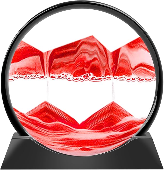 E-feilai 3D Moving Sand Art Toy, 7-inch Red Sandscape Picture-image-47fa8b5d-1604-479b-988d-3d67cda75ef8-43317