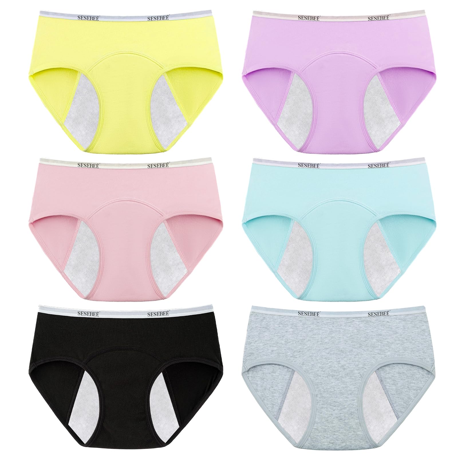 Teen Girls Cotton Knickers 6-Pack - Colour 04 14-16 Years-image-94d5c6e2-0b93-4ed8-85ff-975164f65b05-117911