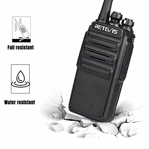 Retevis RT24 Talkie Walkie Longue Portée, PMR Radio 16 Canaux
